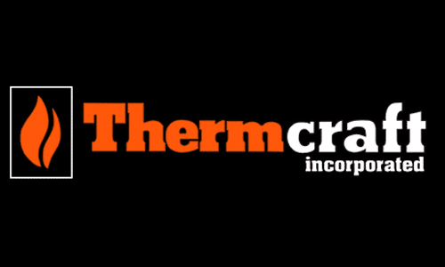 Therm Craft Logo on Black Background